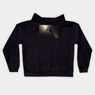 Candles in the Darkness Kids Hoodie